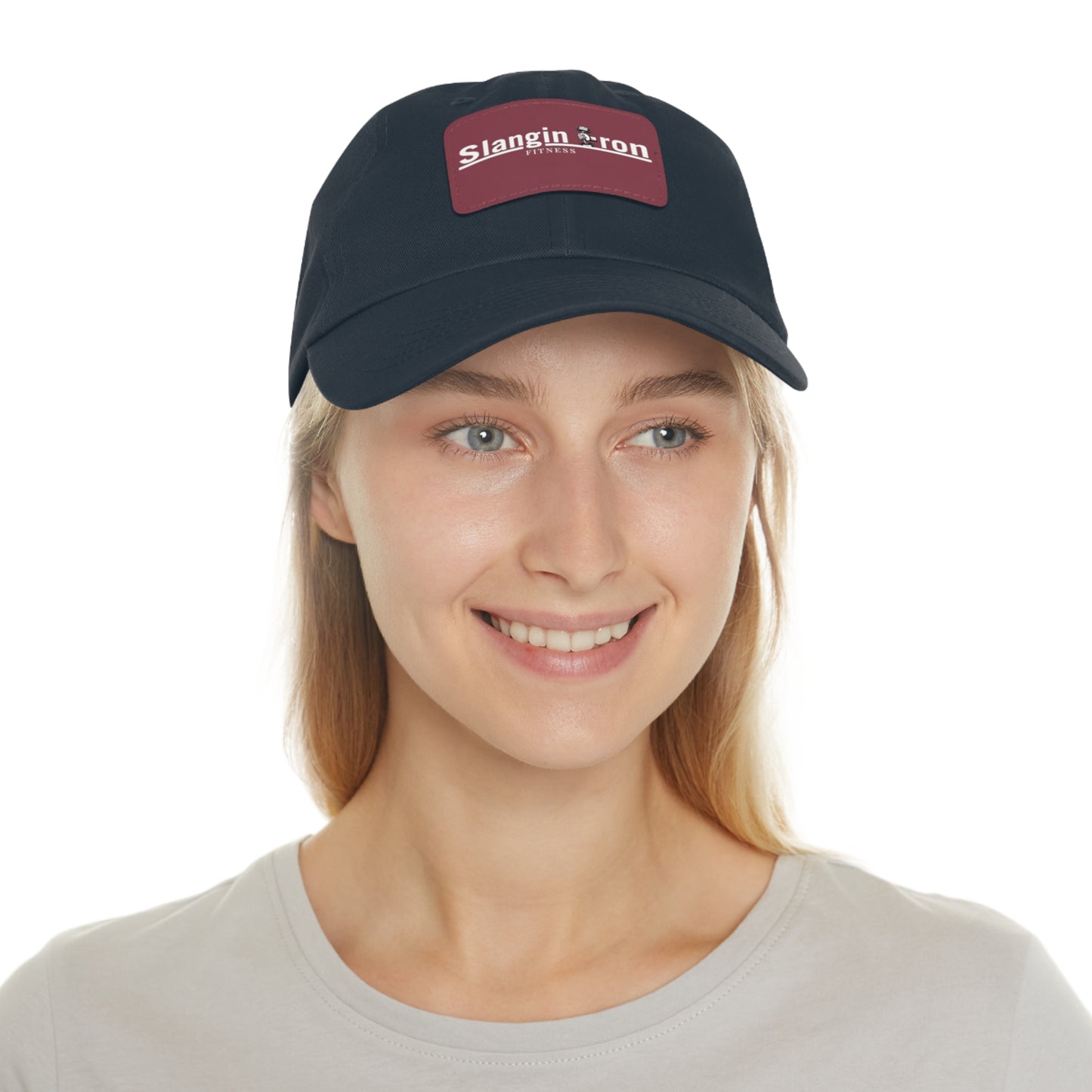 π§’ Slangin Iron Fitness Unisex Vintage Patch Hat β One Size Fits All
