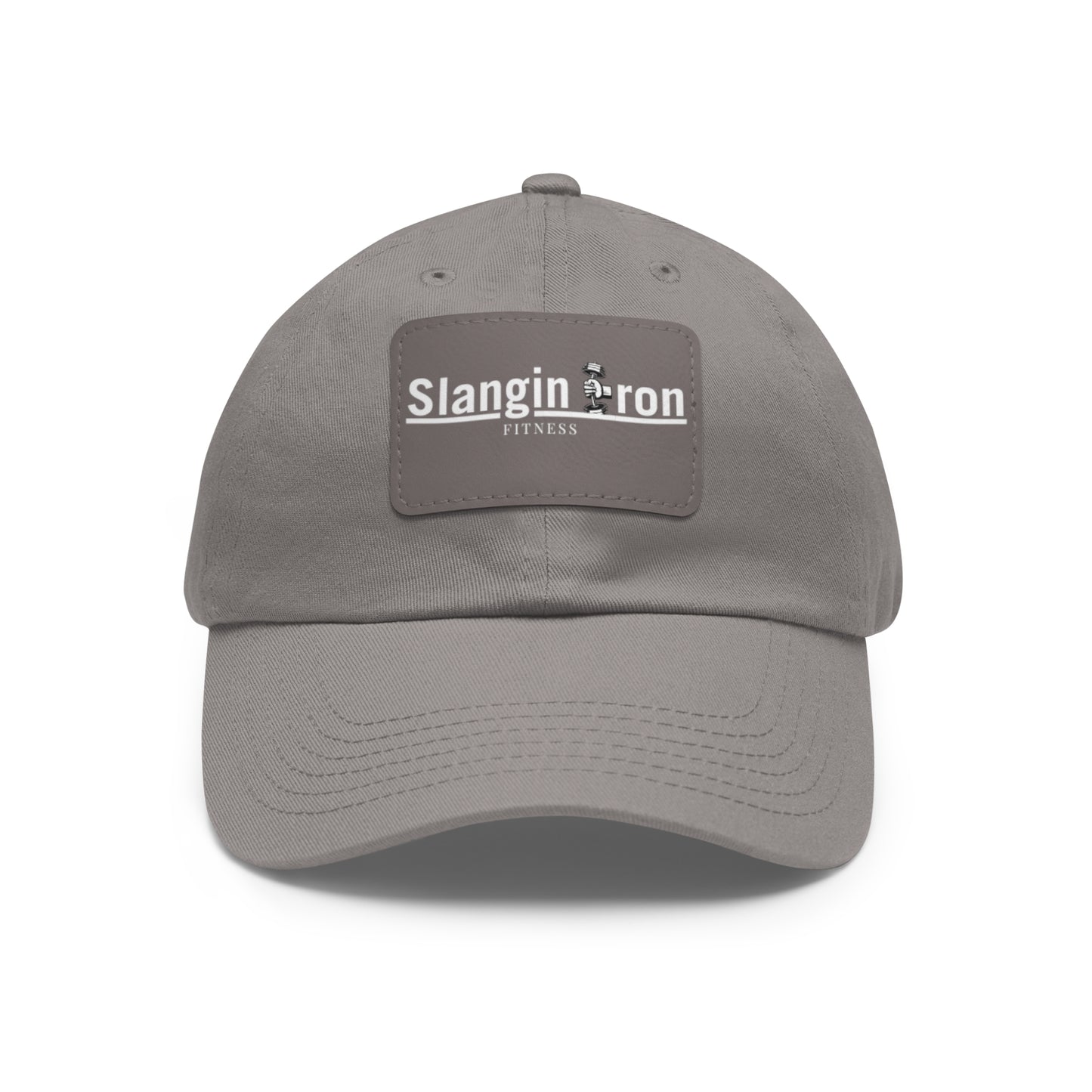 π§’ Slangin Iron Fitness Unisex Vintage Patch Hat β One Size Fits All