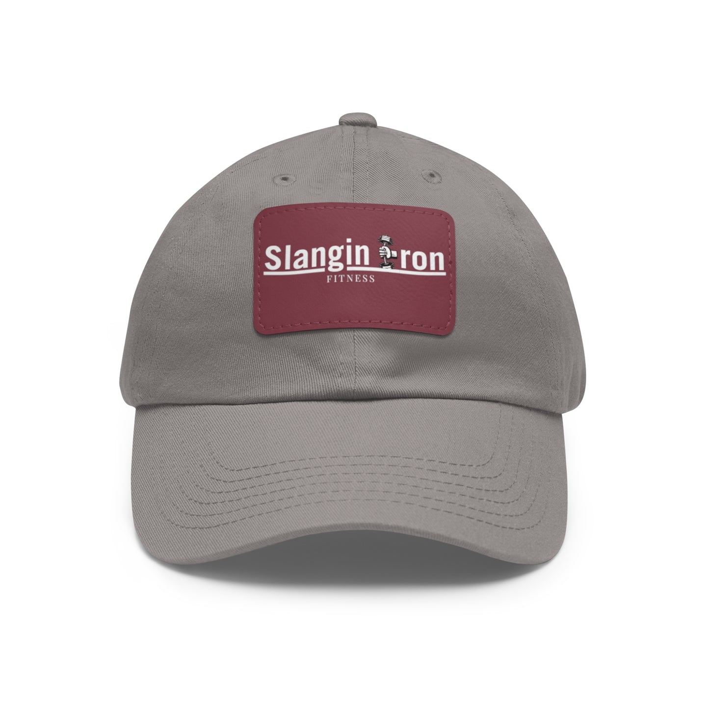 π§’ Slangin Iron Fitness Unisex Vintage Patch Hat β One Size Fits All