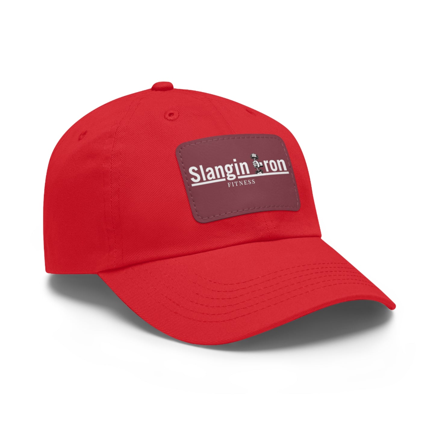 π§’ Slangin Iron Fitness Unisex Vintage Patch Hat β One Size Fits All