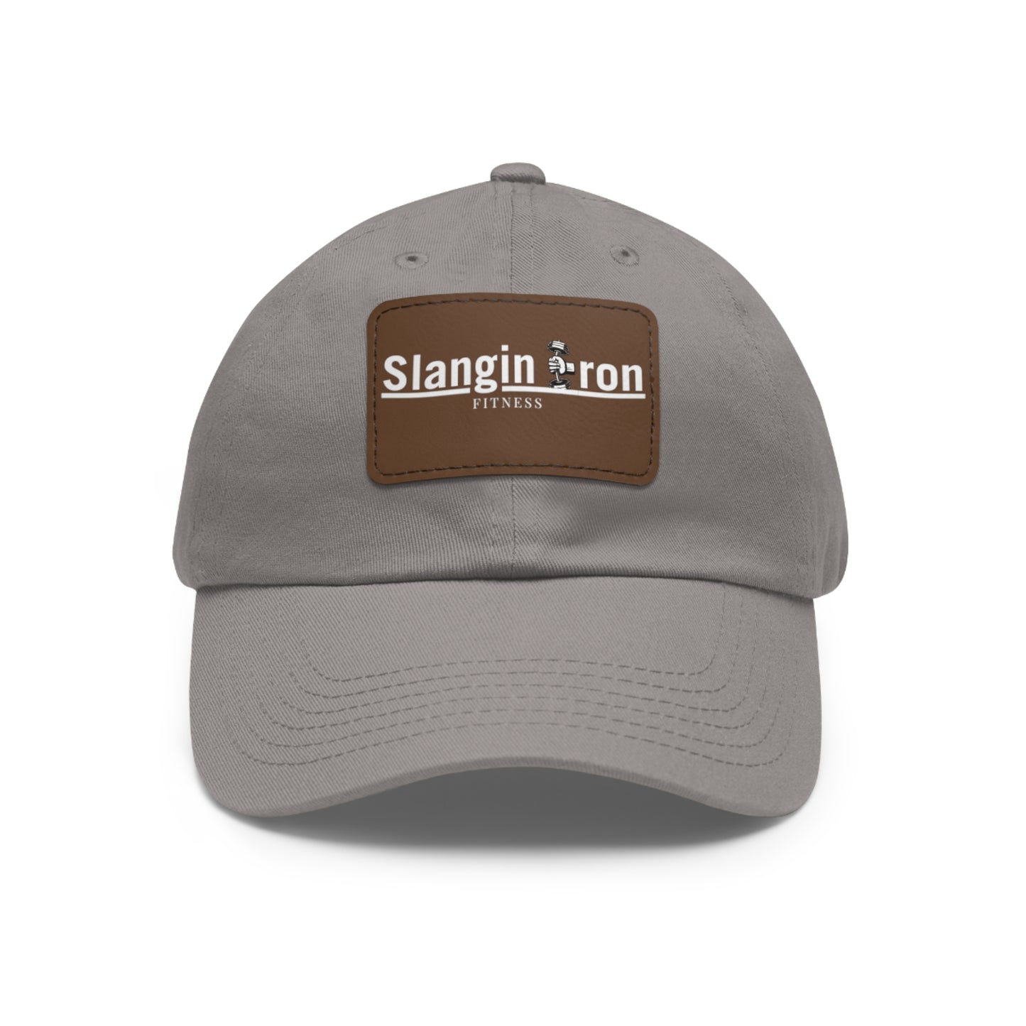π§’ Slangin Iron Fitness Unisex Vintage Patch Hat β One Size Fits All