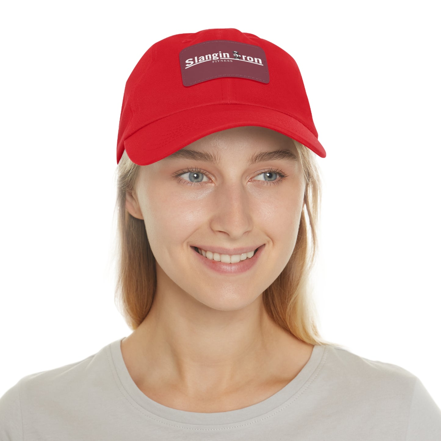 π§’ Slangin Iron Fitness Unisex Vintage Patch Hat β One Size Fits All