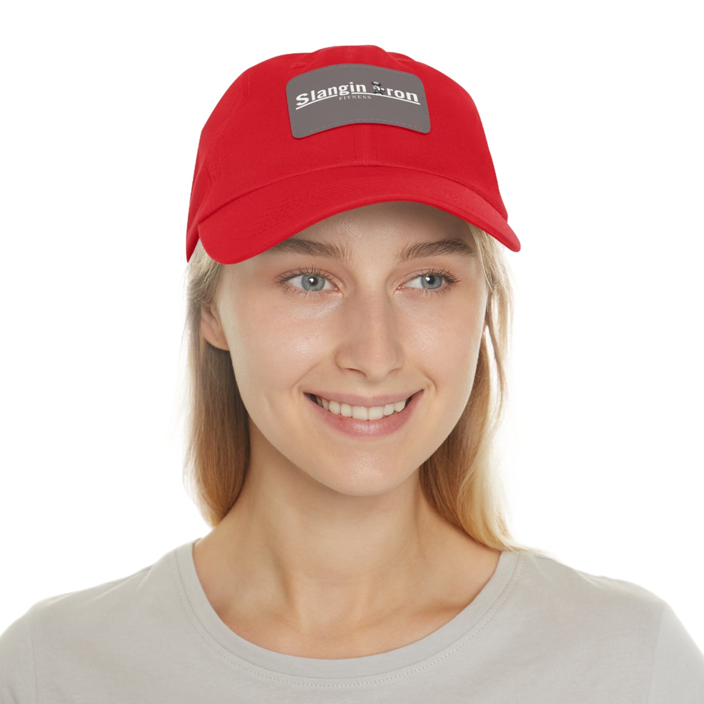 π§’ Slangin Iron Fitness Unisex Vintage Patch Hat β One Size Fits All