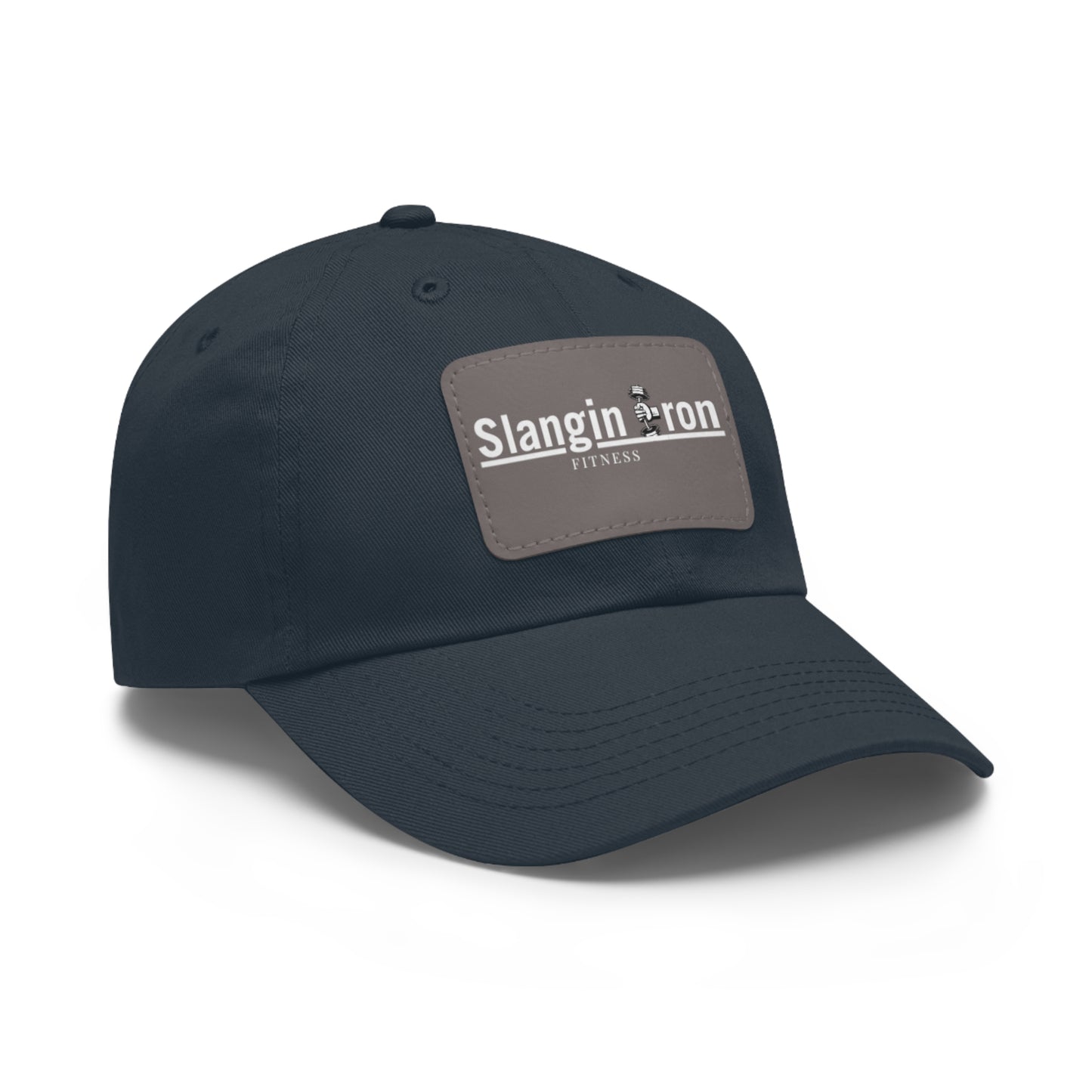 π§’ Slangin Iron Fitness Unisex Vintage Patch Hat β One Size Fits All