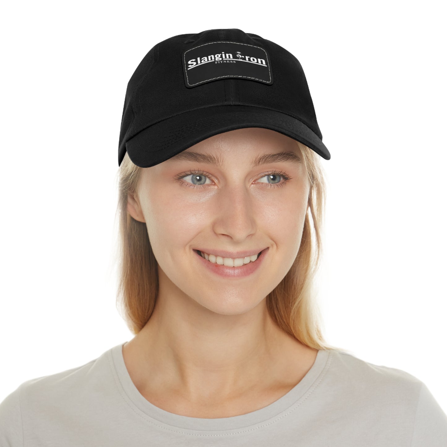 π§’ Slangin Iron Fitness Unisex Vintage Patch Hat β One Size Fits All
