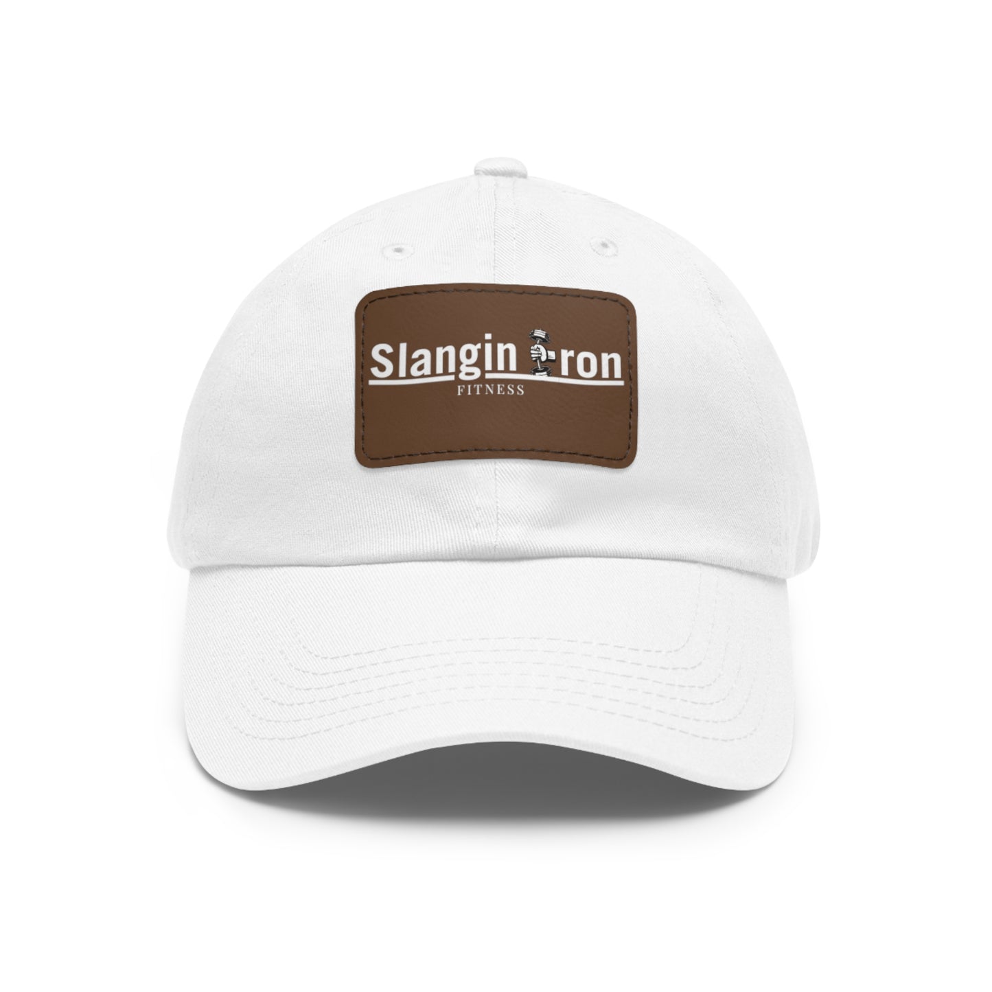 π§’ Slangin Iron Fitness Unisex Vintage Patch Hat β One Size Fits All