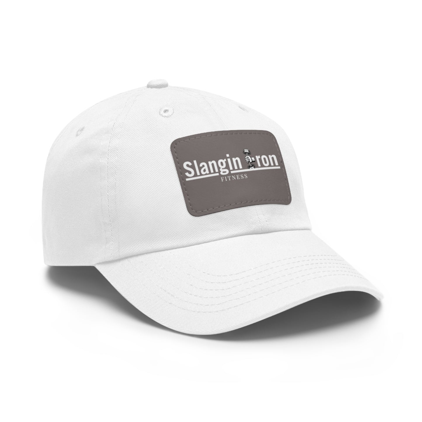π§’ Slangin Iron Fitness Unisex Vintage Patch Hat β One Size Fits All
