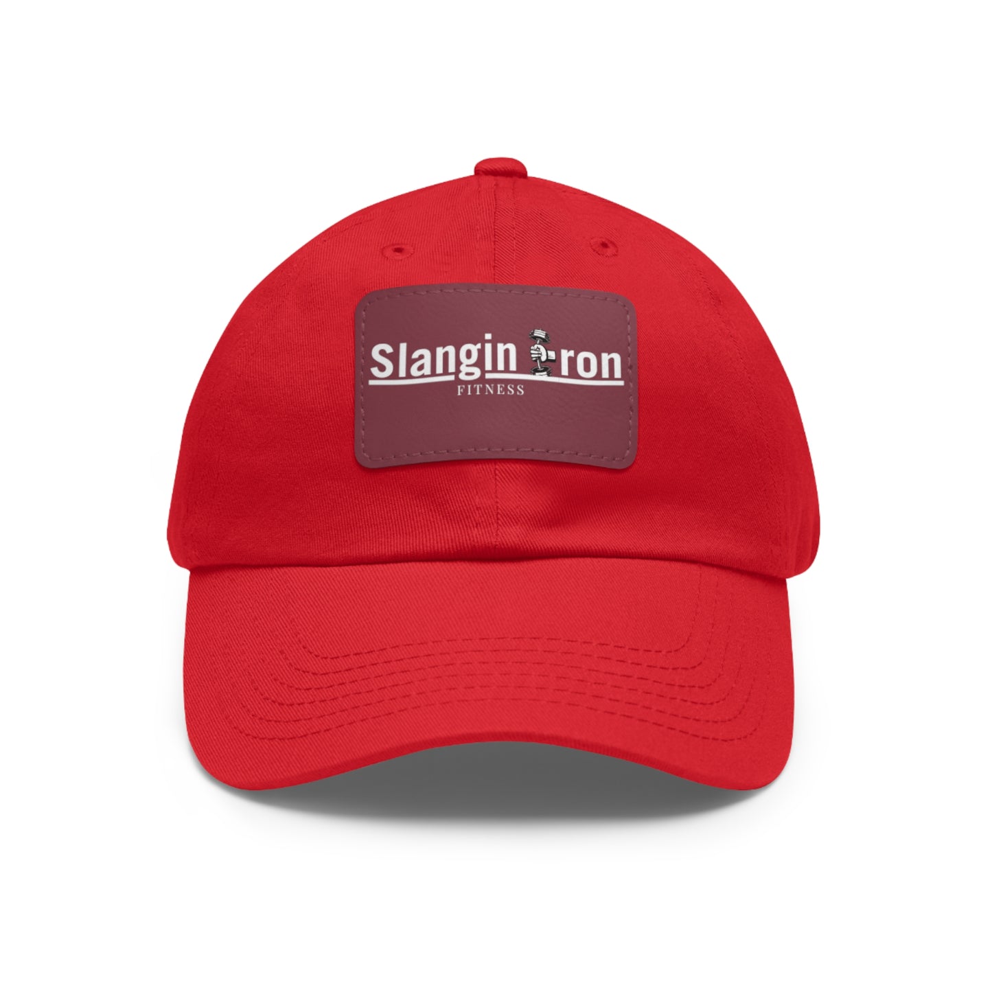 π§’ Slangin Iron Fitness Unisex Vintage Patch Hat β One Size Fits All
